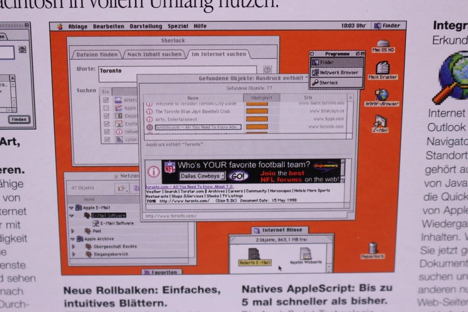 Apple Mac OS 8.5 Big Box Deutsch M6672D/A OVP Betriebssystem für Macintosh - Bild 4 von 4