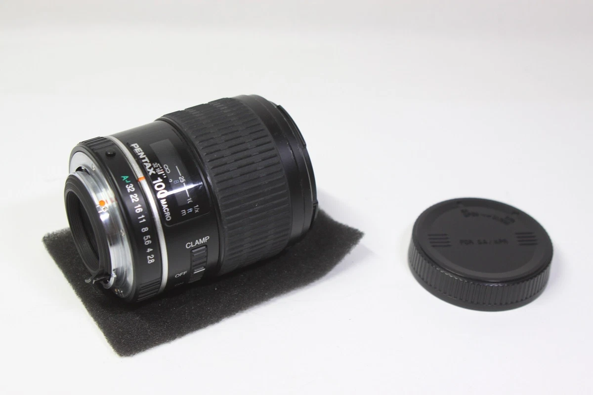 AS IS SMC Pentax D FA 100mm F/2.8 MACRO Lens for K Mount
