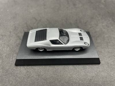 Kyosho 1/64 Lamborghini collection5 Miura P400 Silver Diecast
