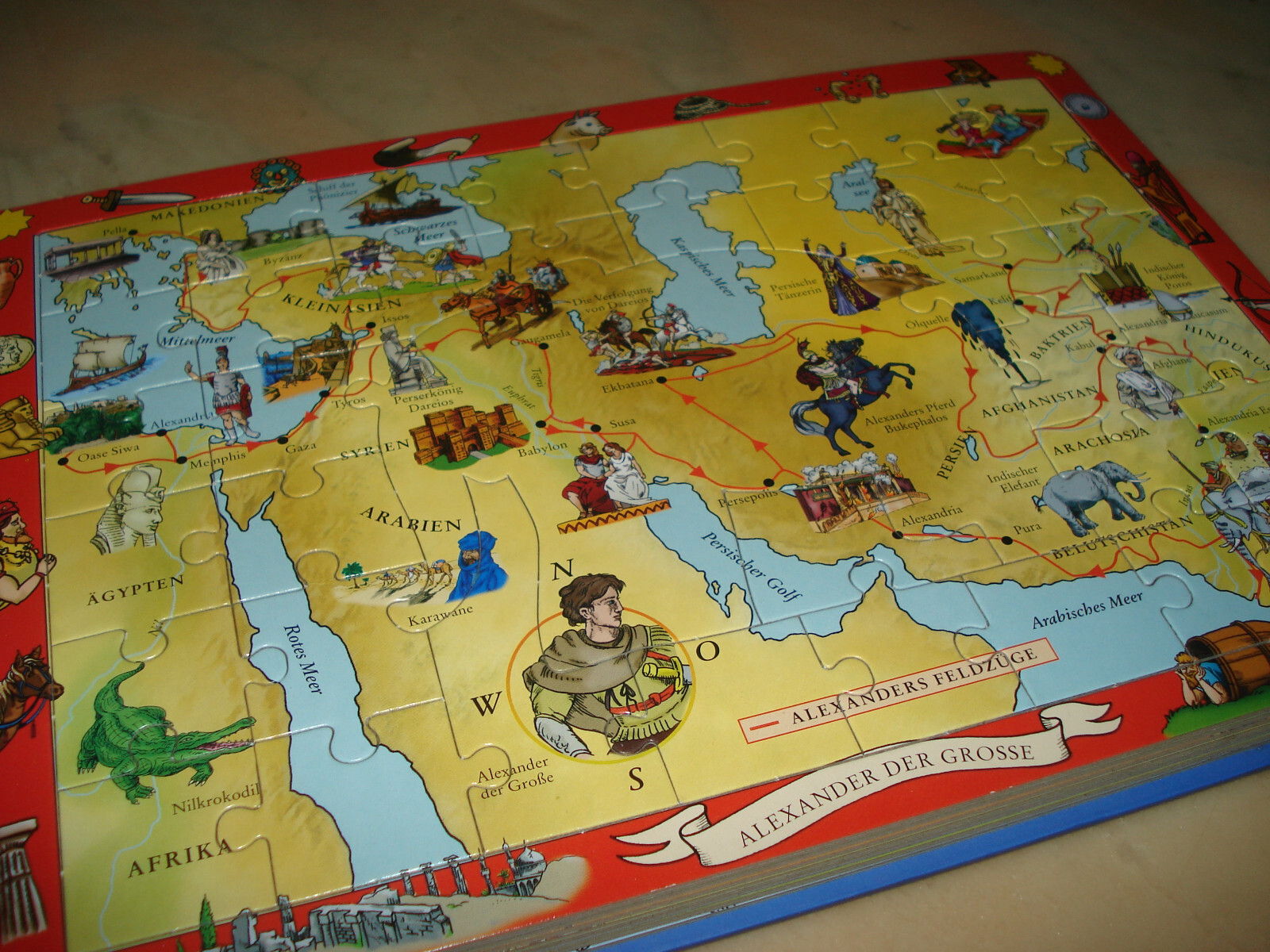 Puzzle Buch, Mein Puzzle Atlas, mit 7 Puzzles je 40 Teile, ab 4 Jahre,gebraucht eBay