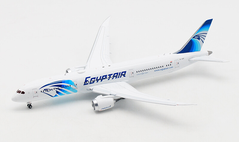 JC Wings LH4144A Egypt Air Boeing 787-9 Flap Down Reg Su-ger