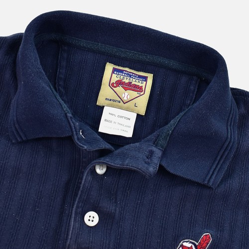 Polo Auténtico MLB con Logotipo Atlético de Béisbol de los Indios de Cleveland L - Imagen 4 de 4
