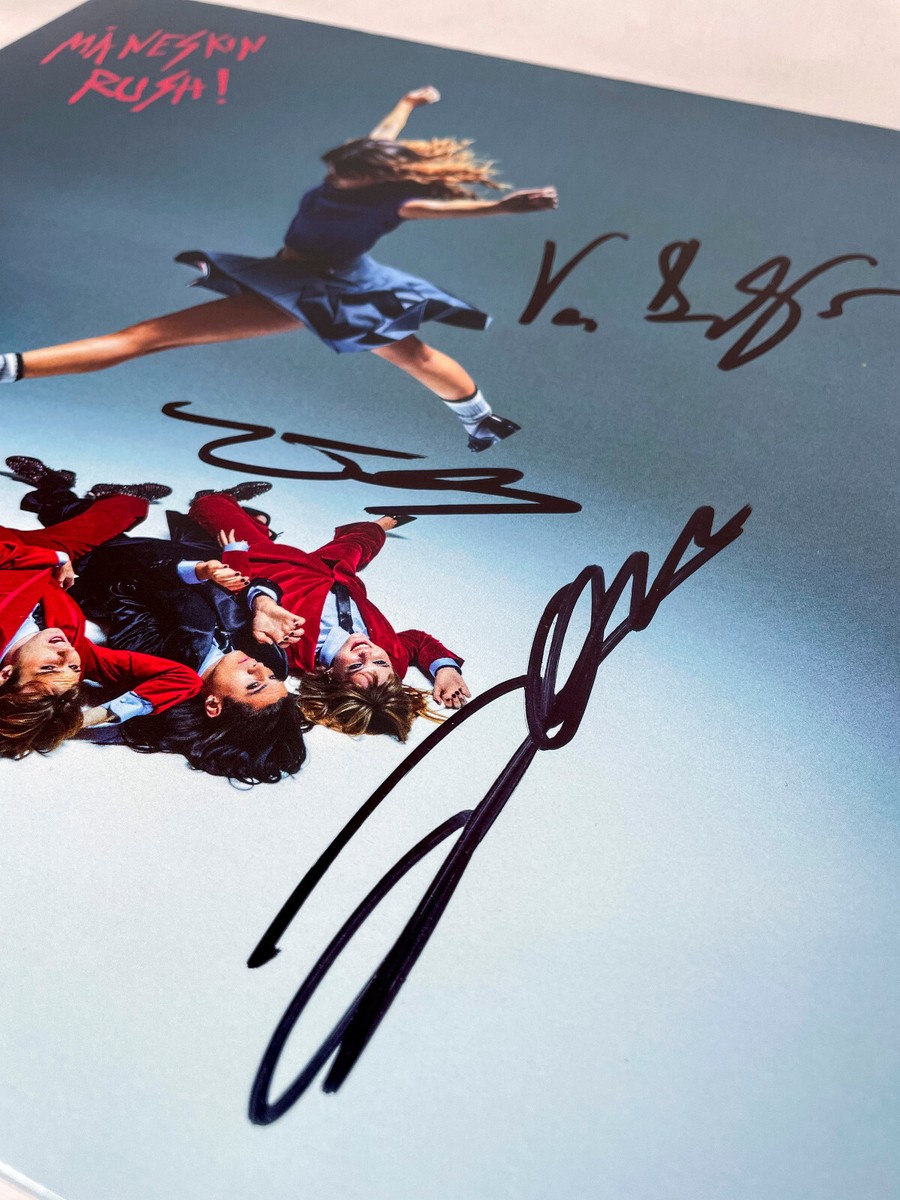 Maneskin FULL BAND Signed Autographed RUSH Vinyl Album EXACT Proof