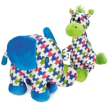 Zanies Heightened Brights Animal Dog Toys Pet Toy Squeaker Squeaky