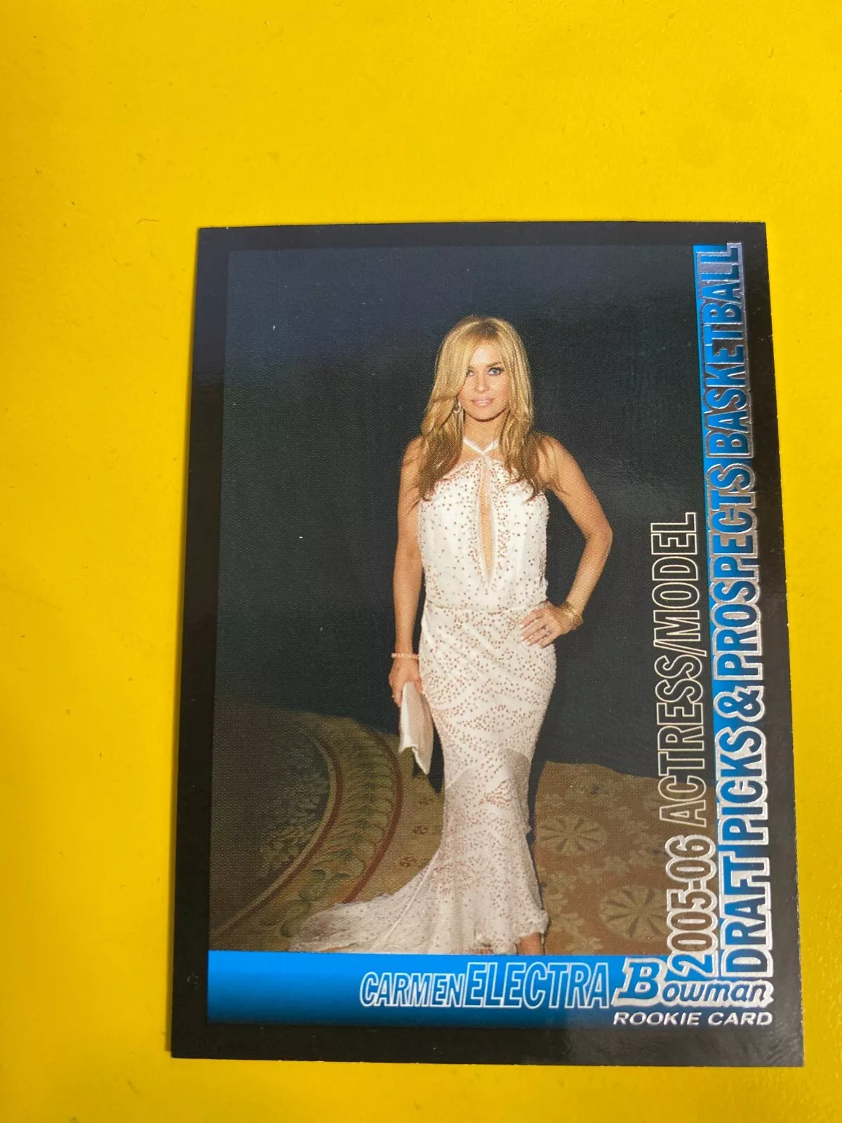 Carmen Electra trading card