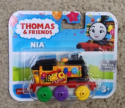 Thomas Friends Toy Train, Celebration Nia Diecast Metal Engine