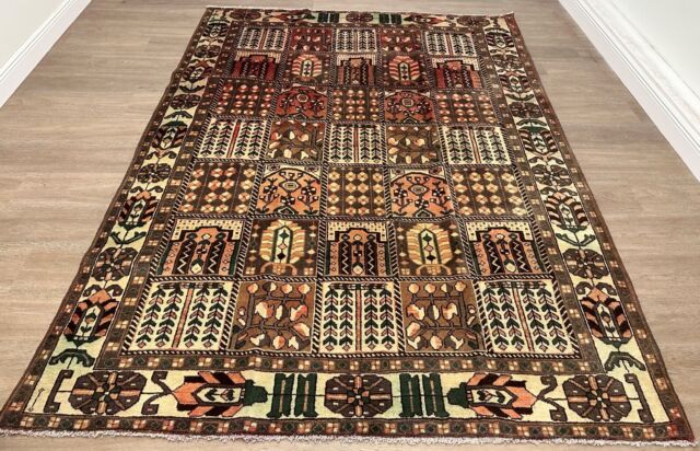 Authentic Hand Knotted Vintage Baghtiyaar Wool Area Rug 10 x 7 Ft (5594 HM) PB9845 Authentic Hand Knotted Vintage Baghtiyaar Wool Area Rug 10 x 7 Ft (5594 HM) PB9845