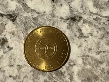 General Motors GM Builds First 50 Million Cars Souvenir Coin Medal CHEVROLET Old