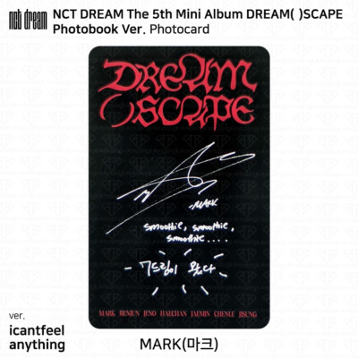 NCT DREAM The 5th Mini Album DREAM ( ) SCAPE Official Photocard