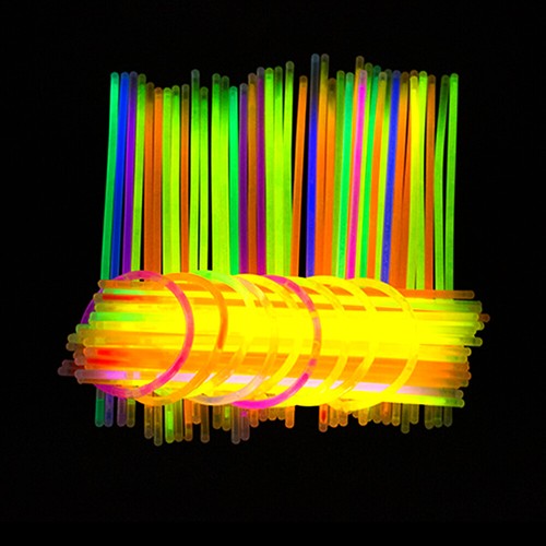 500Pcs 8" Glow in the Dark Glow Sticks Bulk Bracelet Necklace Party Favor - Picture 7 of 12