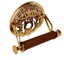 Waterloo-Vintage-Design-Victorian-Toilet-Roll-Holder-Solid-Brass thumbnail 3