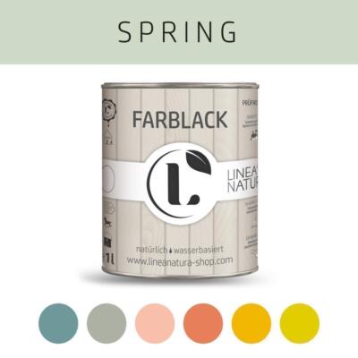 Möbellack 375ml Farblack Holzlack Wasserlack Lack Grün Salbei Gelb Rosa Korall 