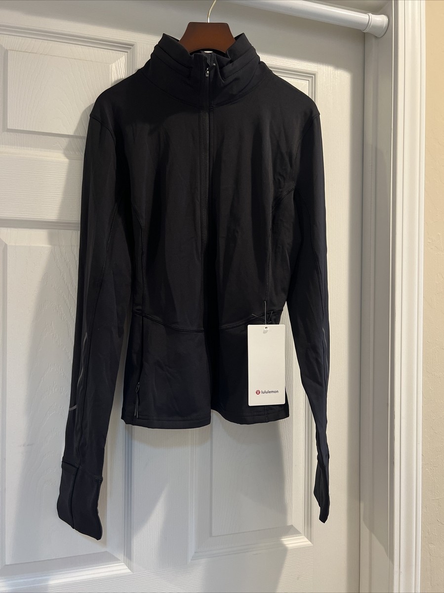 NWT Lululemon Nulux Reflective Running Jacket Black Size : 10 | eBay