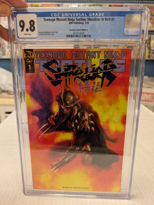 TMNT Shredder in Hell #1 | CGC 9.8 Gabrielle Dell'Otto Variant | IDW 2019