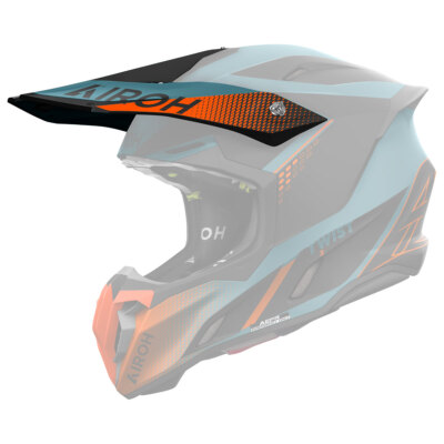 Fernandez Helm AIROH Twist 3 Shard Orange