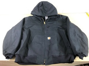 Carhartt J11DST Darkstone Blanket Lined Denim Jack