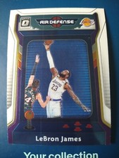 2020-21 Donruss Optic Basketball Air Defense Lebron James #3 Los Angeles Lakers
