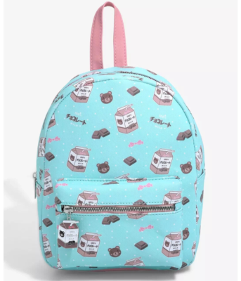 NWT - TeddyBear Mini Backpack Black & White Double-Headed Bear Plush Mini Backpack | Hot Topic main image 4