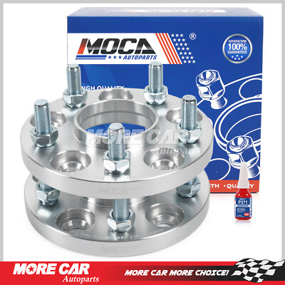 2PC 15mm Hubcentric Wheel Spacer 5x114.3 for Nissan Infiniti 66.1mm M12x1.25