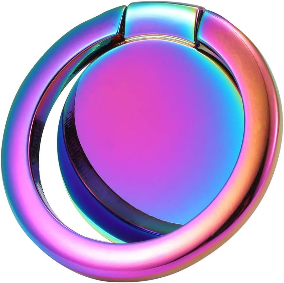 Rainbow Cell Phone Ring Stand Holder,Multicolor Ring Grip Kickstand ...