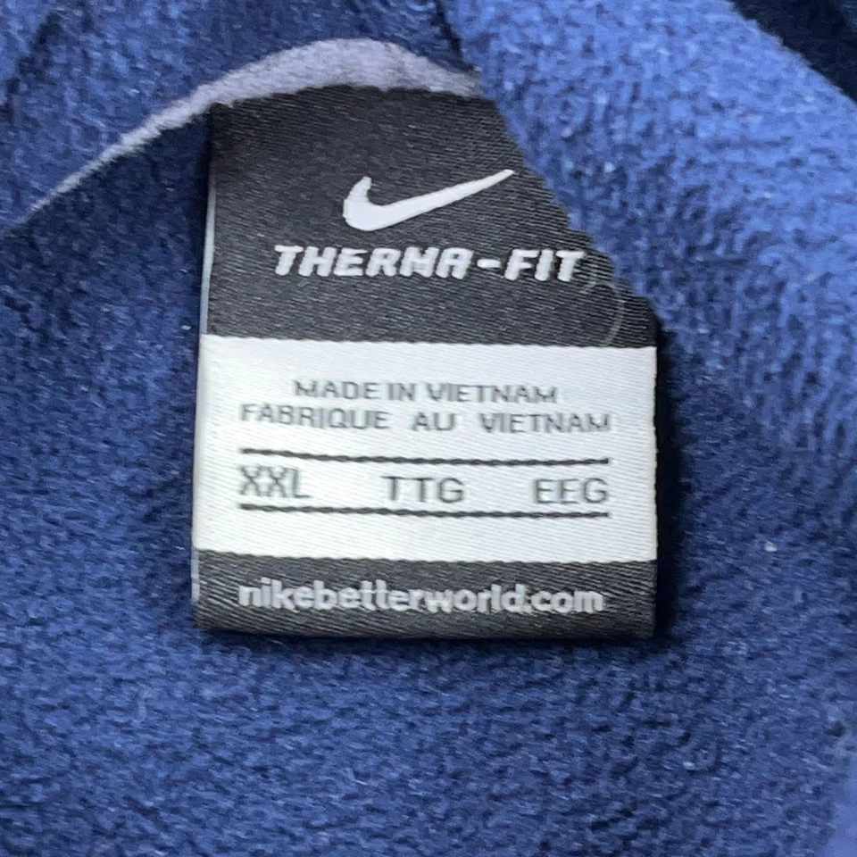 West Virginia Mountaineers Hoodie Men XXL 2XL Nike Therma Fit WVU Football Adult - Image 4 of 4