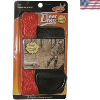 #ad Compact Deer Drag System with 2#x27;#x27; Web Strap Perfect for Efficient Retrieval $15.99