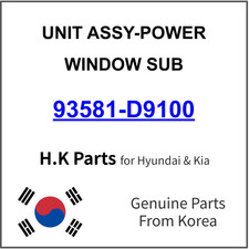 Genuine 93581-D9100 UNIT ASSY-POWER WINDOW SUB for Hyundai / Kia