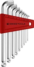 PB  TOOLS Hex Key L-Wrench Set PB 2212.H-10 | 100% Swiss Made | 9-Piece Allen