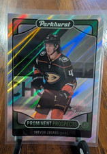 2021-22 UD Parkhurst Hockey Trevor Zegras Prominent Prospects RC