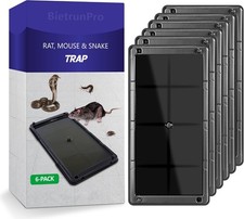 Mouse Glue Traps 6 Packs Large Glue Traps for Mice and Rats Indoor Sticky Traps