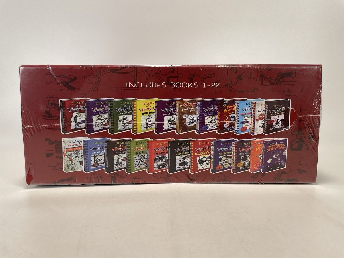 Jeff Kinney Diary of a Wimpy Kid 22 Book Set, Complete