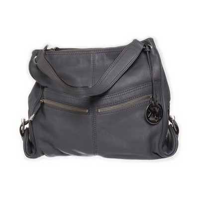 Michael Kors, Handtasche, Mercer , Damen, Leder, Grau, 33, 9, 28 cm #sAq