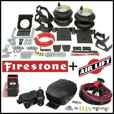 Firestone Rear Air Spring Bags Air Lift Compressor Kit Fit 05-07 F250 F350 4wd Firestone Rear Air Spring Bags Air Lift Compressor Kit Fit 05-07 F250 F350 4wd