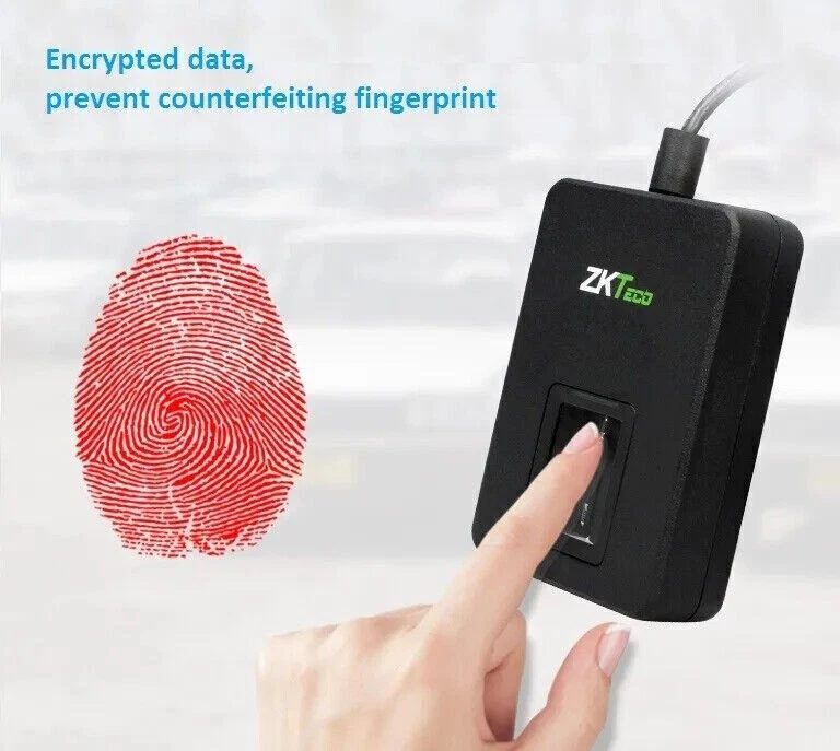 ZKTeco ZK9500 Live10R USB Biometric Fingerprint Scanner Reader Sensor Free SDK - Bild 2 von 4