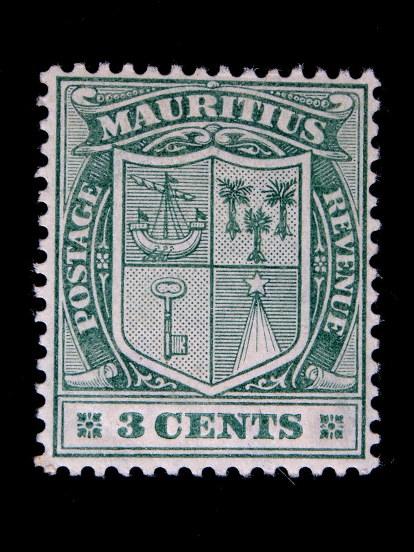 MAURITIUS  1  MINT  HR  STAMP  SC # 139