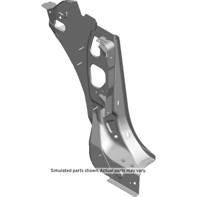 Genuine GM Passenger Side Body Hinge Pillar Inner Panel 23190389