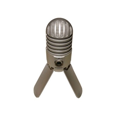 Samson Meteor Condenser Wired - USB Professional Microphone - Silver