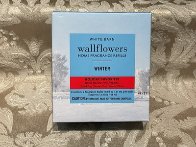 #ad ALL NEW 2 Pack WINTER Wallflower Refill Bulbs Bath amp; Body Works $17.95