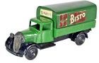 Dinky Delivery Van Vintage Die-cast Model Commercial Green Bisto Bovril Unboxed.
