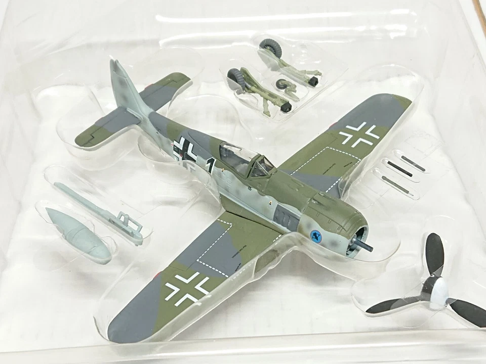 1/72 Dragon Wings Warbirds Focke Wulf Fw190A-3 JG5 Black 1 North Finland 1943 - Immagine 4 di 4