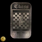 Vintage Madison Mint The Rook Chess Series 1oz .999 Fine Silver Art Bar -E819