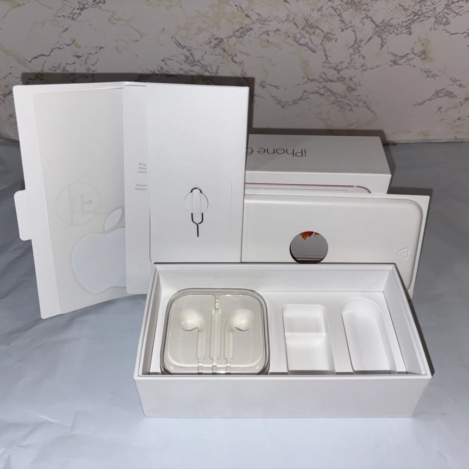 Caja iPhone 6s solo oro rosa 32gb con instrucciones y pegatina Apple Foto 2 de 3