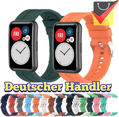 Silikon Armband für Huawei Watch Fit /NEW /SE Uhr Sport strap smart tracker band