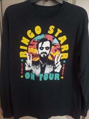 Ringo Starr & His All Star Band Concert T-Shirt 2022 Long Sleeved Size Small