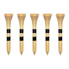Wooden Golf Tees 3-1/4", 2-3/4", 2-1/8", 1-1/2" Available, 100 Count Natural Co
