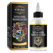Tattoo Stencil Transfer Gel Solution, Professional Tattoo Stencil Stuff 150Ml, V