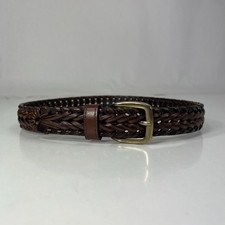 Chaps Laced Imitation Leather Belt - Size 22
