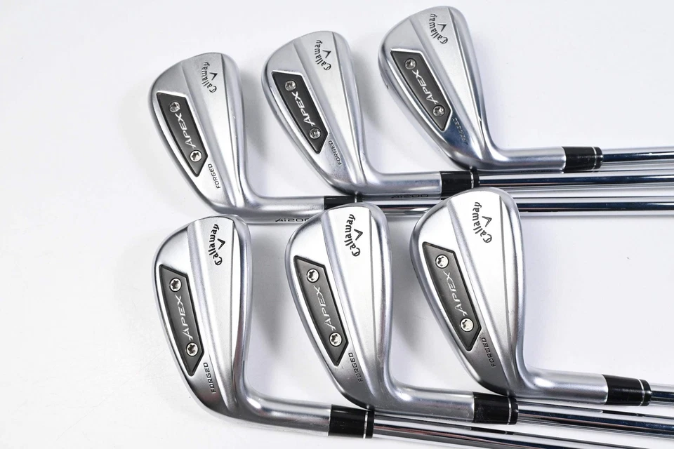 Left Hand Callaway Apex Ai200 Irons / 5-PW / Regular Flex Dynamic Gold 90 R300 - Image 2 of 4