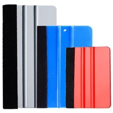 3 Pcs Vinyl Wrap Squeegee of Different Sizes, Felt Squeegee Vinyl Scraper Tool,