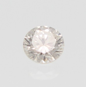 0.15 Carat I VVS2 Round Brilliant Natural Enhanced EARTH MINED Diamond 3.46mm